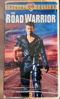 The Road Warrior Mad Max Mel Gibson Action Movie Vintage VHS Tape 1981