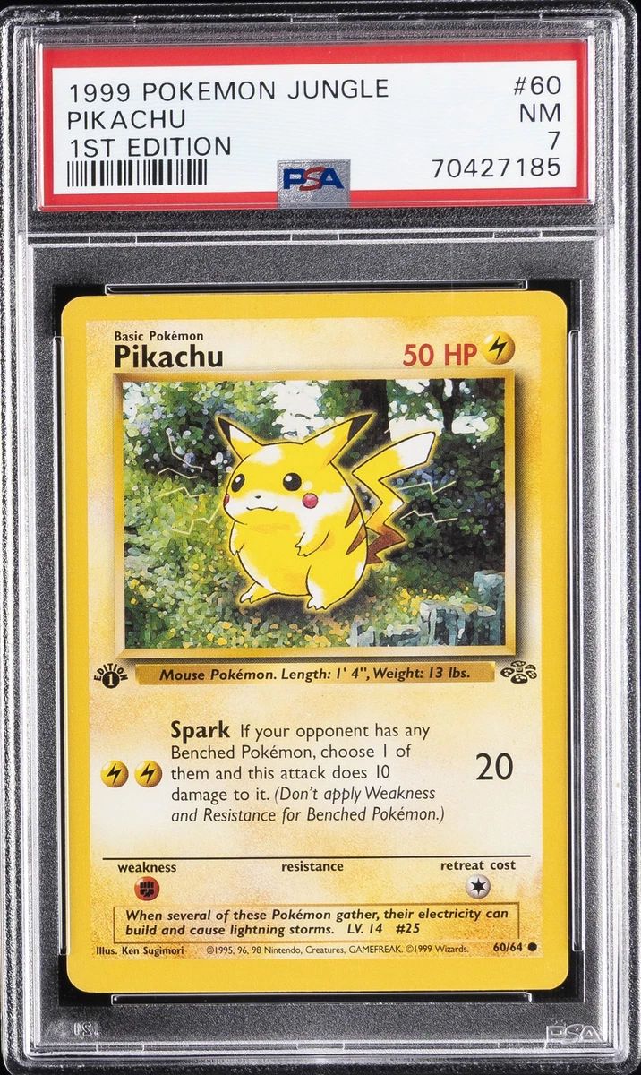 Pikachu Pokémon TCG Professional Sports Authenticator (PSA