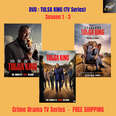 DVD Tulsa King | Season 1-3 (2025) | Full HD Brand New Sealed | FREE SHIPPING
