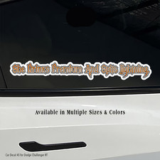 Car Decal For Dodge Challenger Rt Vinyl Car Truck Bogo