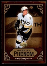 SIDNEY CROSBY DIARY OF A PHENOM RC ROOKIE 2005 UPPER DECK #DP15 Penguins HOF 🔥