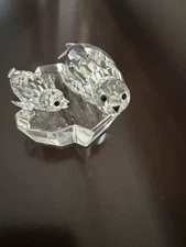 Swarovski SCS Annual Edition 1991 “Save Me – The Seals” Crystal Fig w/ Box & COA