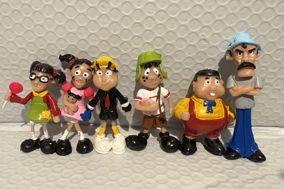Juego de figuras estilo El Chavo del 8 - Personajes coleccionables de 6 piezas - TV nostálgica Foto 2 de 4