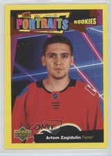 2020-21 Upper Deck UD Portraits Rookies Gold 92/99 Artem Zagidulin #P-88 2d8