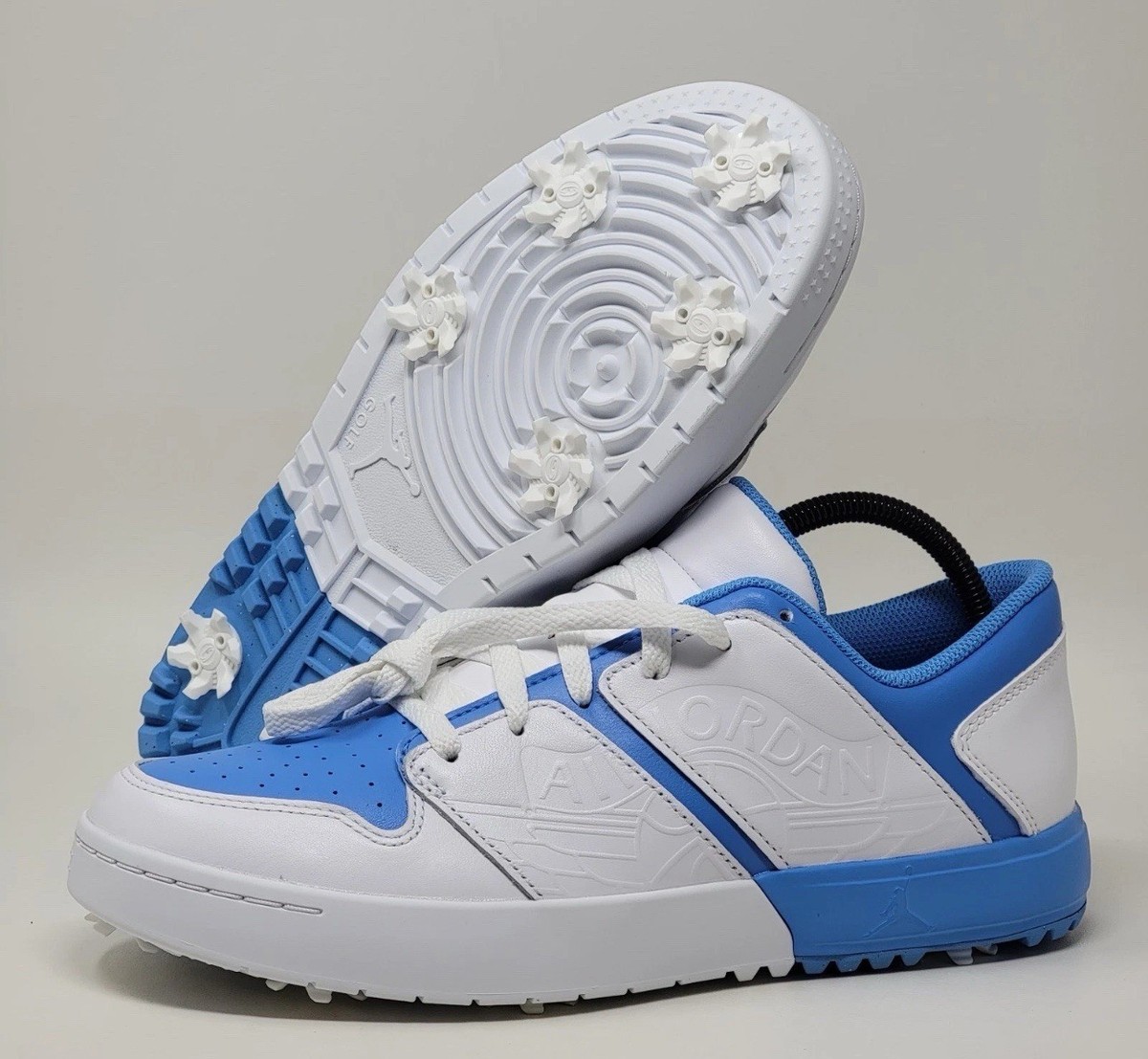 Nike Air Jordan NU Retro 1 Low G Golf UNC White Blue FZ4153  display picture 2