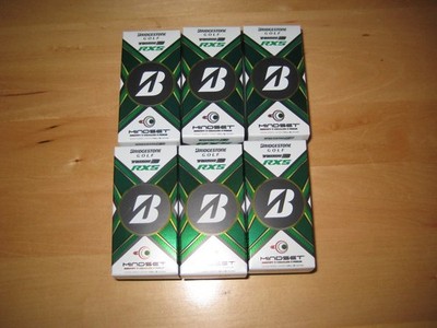2 dz BRAND NEW  Bridgestone Tour B RXS  Mindset golf balls White 2 ball packs