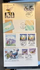 AUSTRALIA FDC (4) 1984-88, Victoria 150th, Joint Issues (2)NZ. USA  (406)Reduced