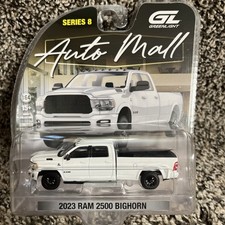 1:64 Greenlight Auto Mall Series 2023 Ram 2500 Bighorn - White NEW!