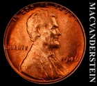 1946 Lincoln Wheat Cent- Red- Choice Gem Brilliant Uncirculated- Luster #K285