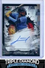 2024 Topps Finest Junior Caminero Rookie Autograph Auto TB Rays Z781