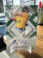 OWEN PAINO 2023 LEAF PERFECT GAME RC 1st PROSPECT AUTO #1/1 OLE MISS