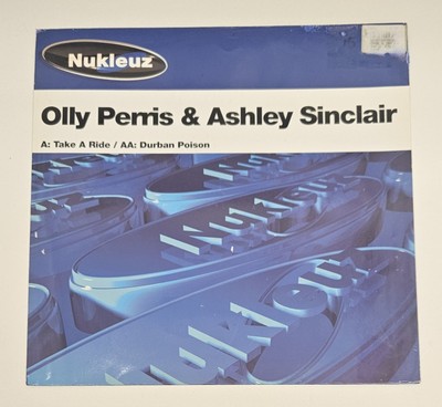 Olly Perris & Ashley Sinclair - Take A Ride / Durban Poison - SLEEVE ONLY 