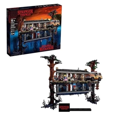 Stranger Things- Das Haus in der Umkehrwelt Klemmbausteine Set 2287 Teile – MOC - Bild 1 von 4