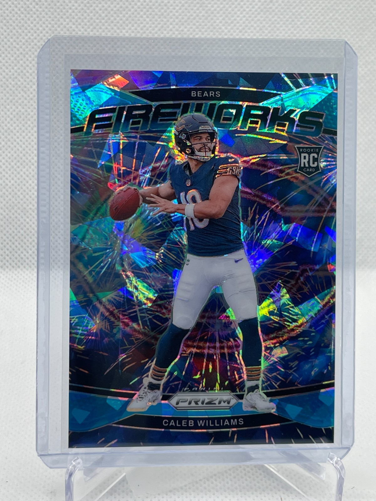 2024 Prizm Fireworks CALEB WILLIAMS Blue Ice /99