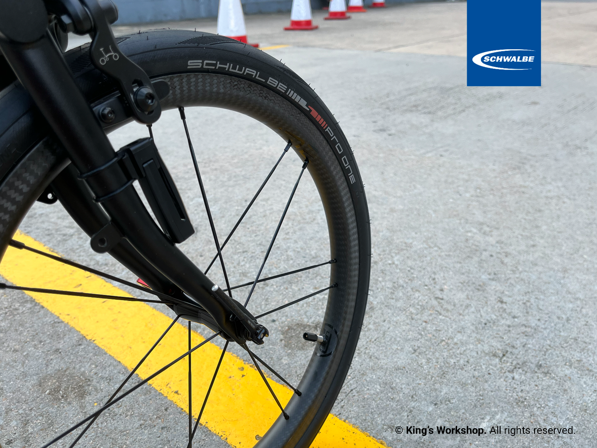 SCHWALBE PRO ONE 30-349/16in Tire fits BROMPTON Pair Set SCHWALBE PRO ONE 30-349/16in Tire fits BROMPTON Pair Set