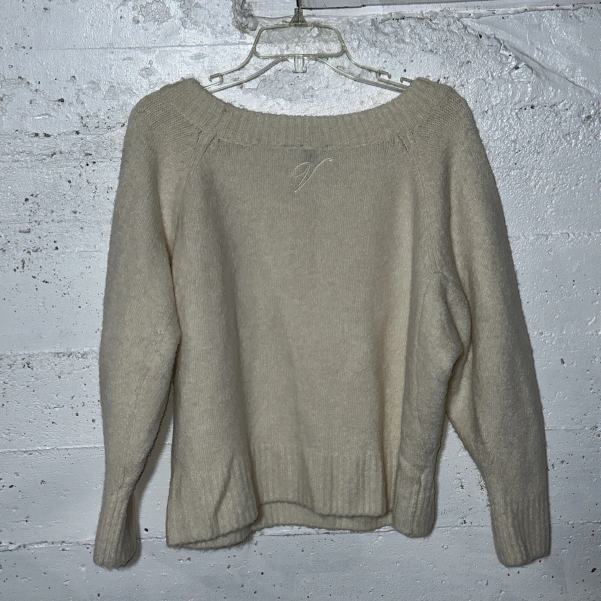 Victoria secret fluffy sweater cheap