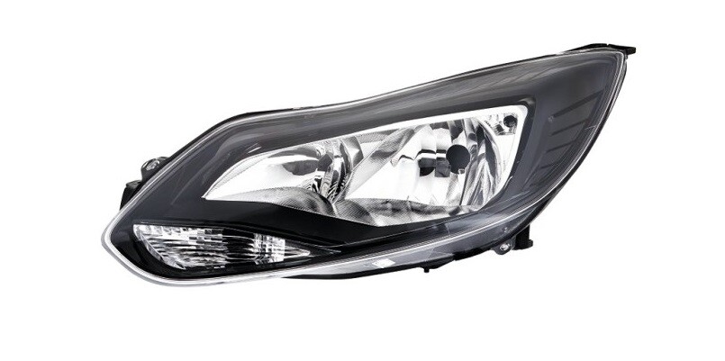 FORD FOCUS III HATCHBACK 12-14 Headlight Black OEMOES Left Hand | eBay