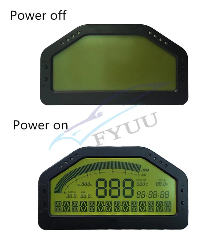Painel multifuncional corrida display OBD2 Bluetooth tela LCD medidor digital - Imagem 3 de 4