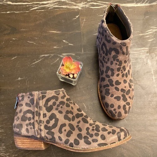 Animal Leopard print suede ankle boot 