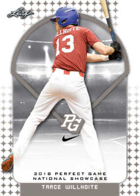 10-Count Trace Willhoite 2018 Leaf Perfect Game NIKE All-American Rookies