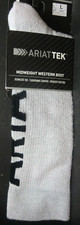 Ariat Men's Over The Calf Grey Boot Socks AR2345-050 L Unisex Grey