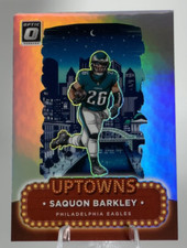 2024 Panini Donruss Optic - Saquon Barkley Uptown SSP  NO. 17 Case Hit 