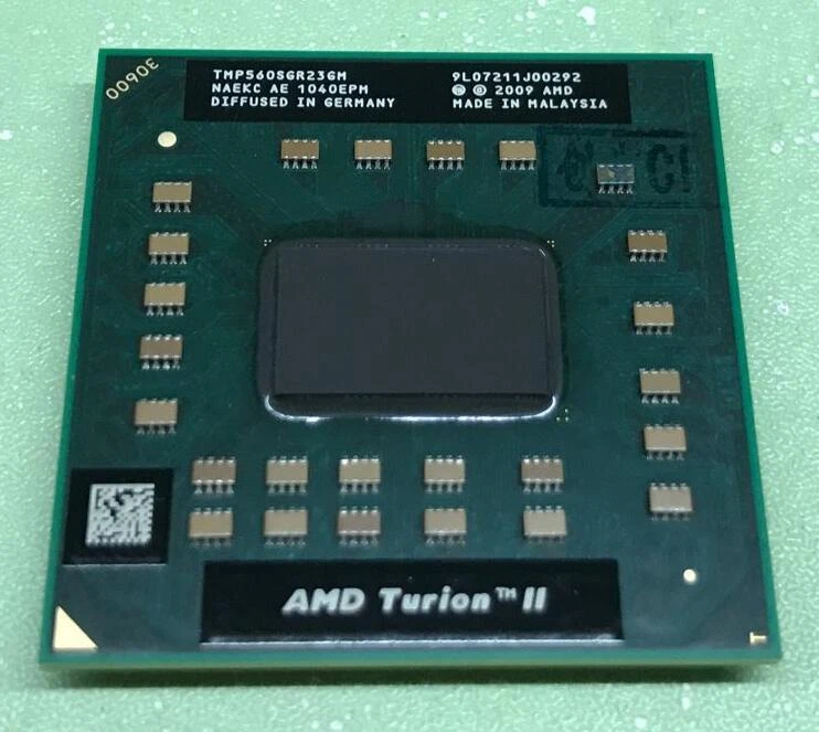 AMD Turion II Duo Core P560 TMP560SGR23GM 2.5Ghz Socket S1 Mobile CPU Processor - Image 3 of 4
