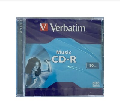 Verbatim Audio CD-R 700MB Jewel Case beschreibbar Rohling Musik 80 Min