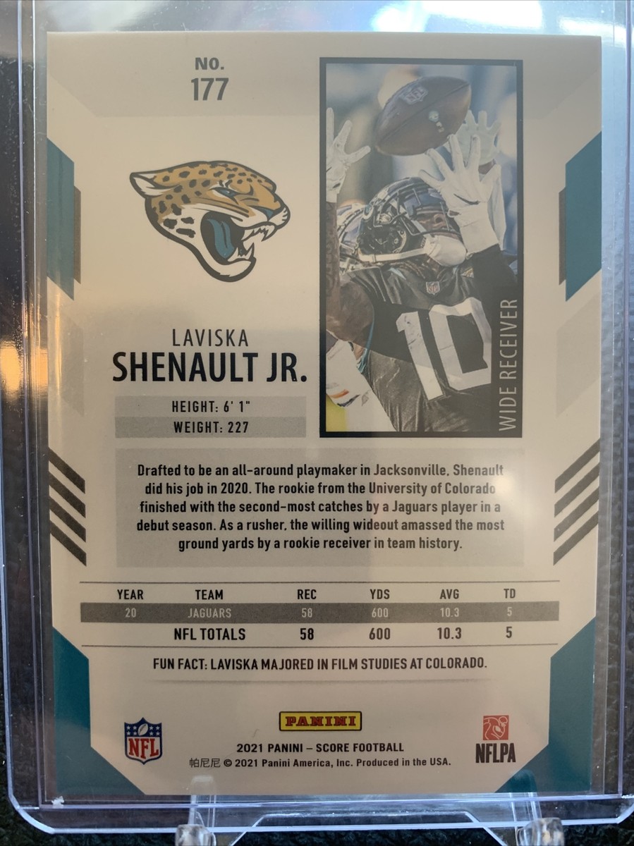 🔥 2021 Panini Score Laviska Shenault Jr RED #d 221/460