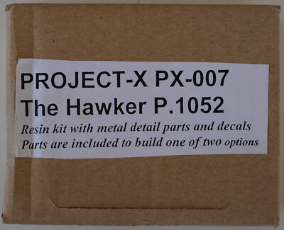 Maintrack Models Project-X PX-007 1/72 Hawker P.1052