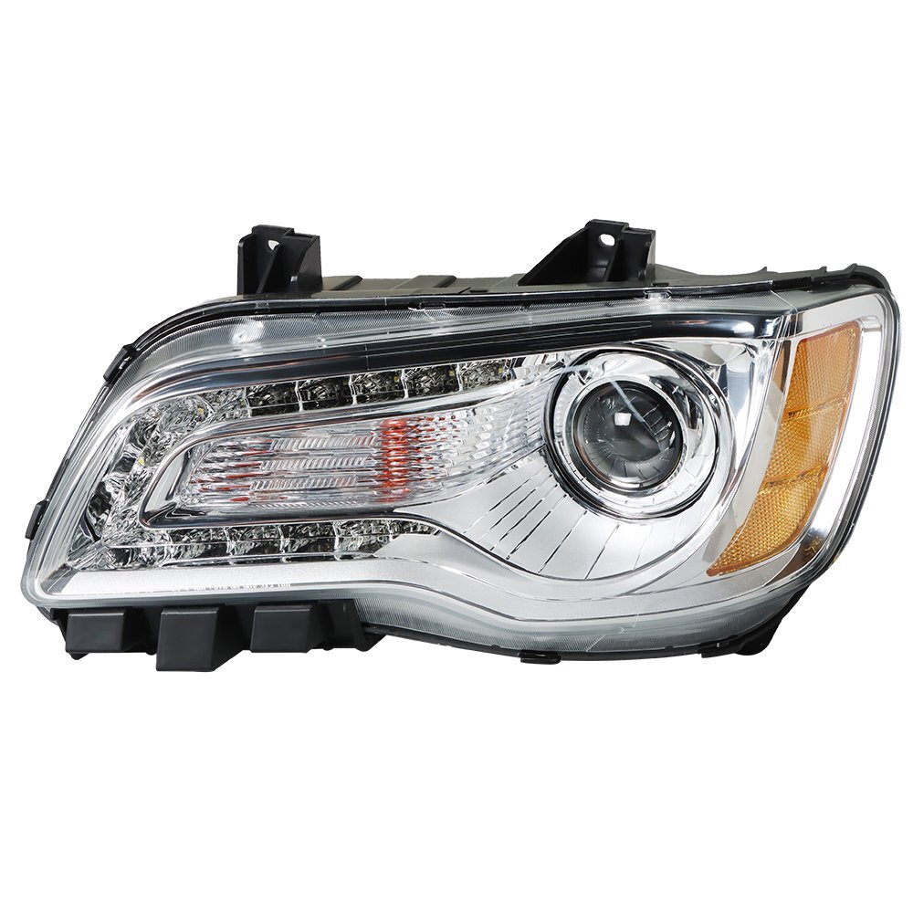 Front Headlights Headlamps For Chrysler 300 2011-2014 Left Side