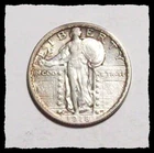 1918-D   STANDING LIBERTY QUARTER   Nice XF  #17D7