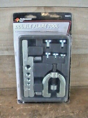 PERFORMANCE TOOL  #W80670 DOUBLE FLARING THIN-WALL TUBING TOOL KIT PRE-OWNED 