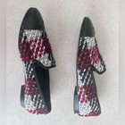 Chanel CC Logo Leather Cap Toe Multicolor Tweed Flat Loafers EU 38 US 7-7.5 — photo 4