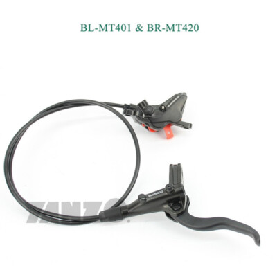美品!!シマノ４pod / BR-MT401-BL-MT420 /shimano Shimano BL-MT401 & BR-MT420 4 Piston Hydraulic Disc Brake Set
