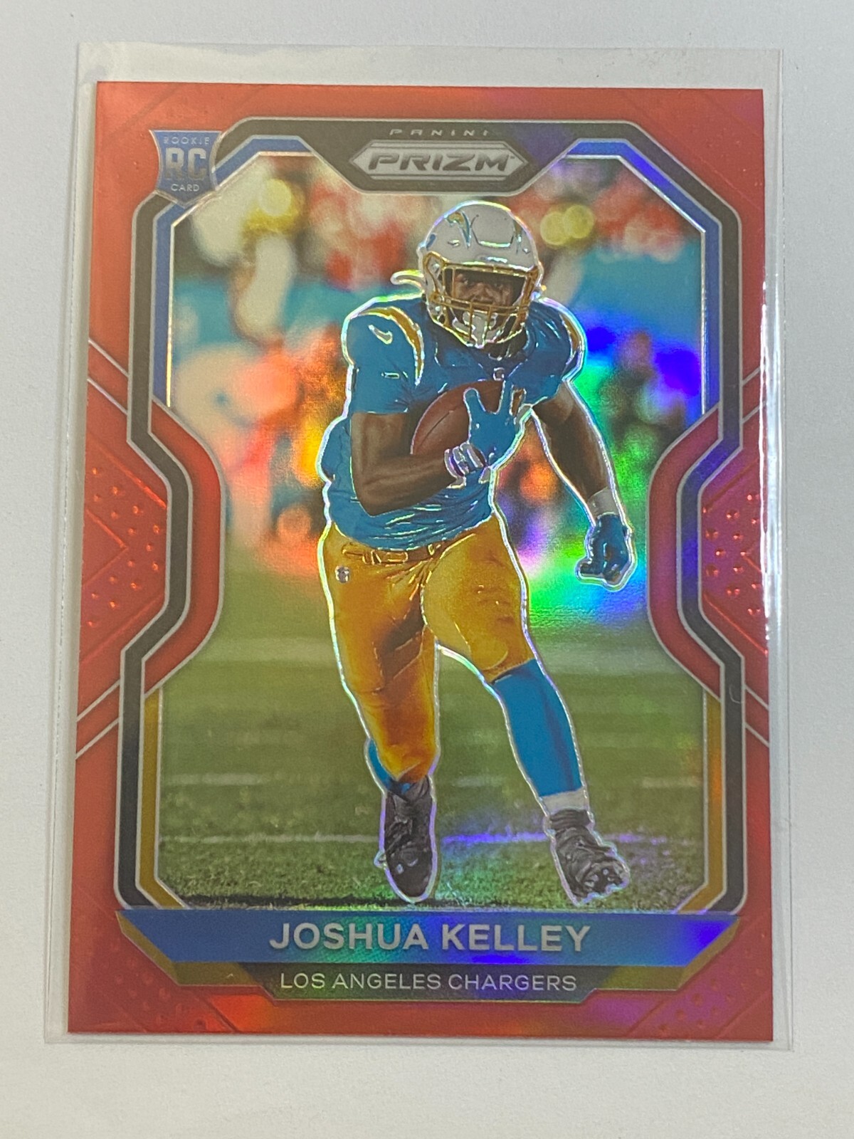 🏈 2020 Panini Prizm Football Retail Red Prizm Rookie #326 Joshua KELLEY 🏈
