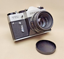SLR Film Camera 35mm test ZENIT-TTL Helios 44-2 2.0/58 M42 Vintage Camera ussr