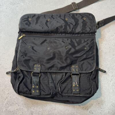 バッグ OLD DIESEL leather messenger bag black バッグ OLD DIESEL leather messenger bag black Messenger Bag