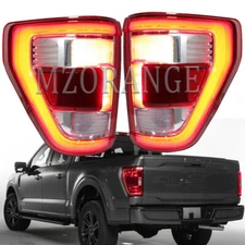 Tail Light Brake For Ford F150 XLT 2021-2023 W/Blind Spot (Halogen Upgrade LED)