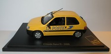 UNIVERSAL HOBBIES  CITROEN SAXO II 2000 POSTES POSTE PTT lister box 1/43 NEUF