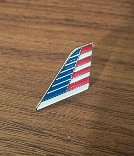 Beautiful American Airlines Enamel Pin Button Lapel or Pinboard Aviation Sale