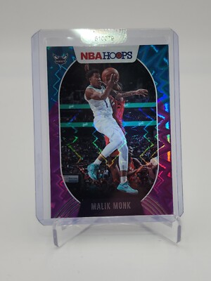 2020-21 Panini Donruss Basketball Malik Monk #158 EXPLOSION Teal Purple SP