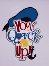 Disney Donald Duck - Handmade Paper Piecing Scrapbook Embellishment Die Cuts