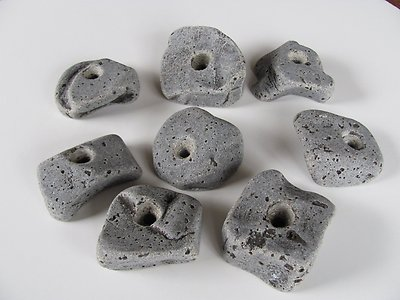 #ad 50 LARGE Bolt on Rock Climbing Holds with Hardware. Made in the U.S.A $119.99