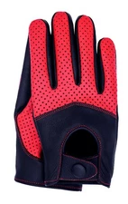 Riparo Men's Genuine Leather Half Mesh Touchscreen Texting Driving Gloves