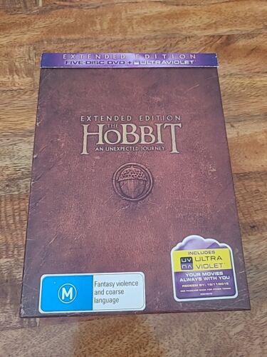 The Lord Of The Rings Trilogy DVD Region 4 6 Disc Set + The Hobbit Extended Ed - Picture 1 of 7