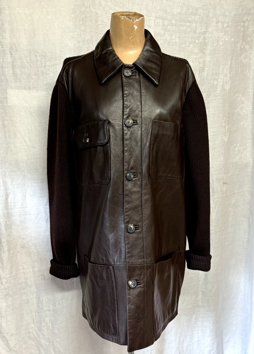 Trussardi Leather Outer Shell Coats, Jackets & Vests for Women for