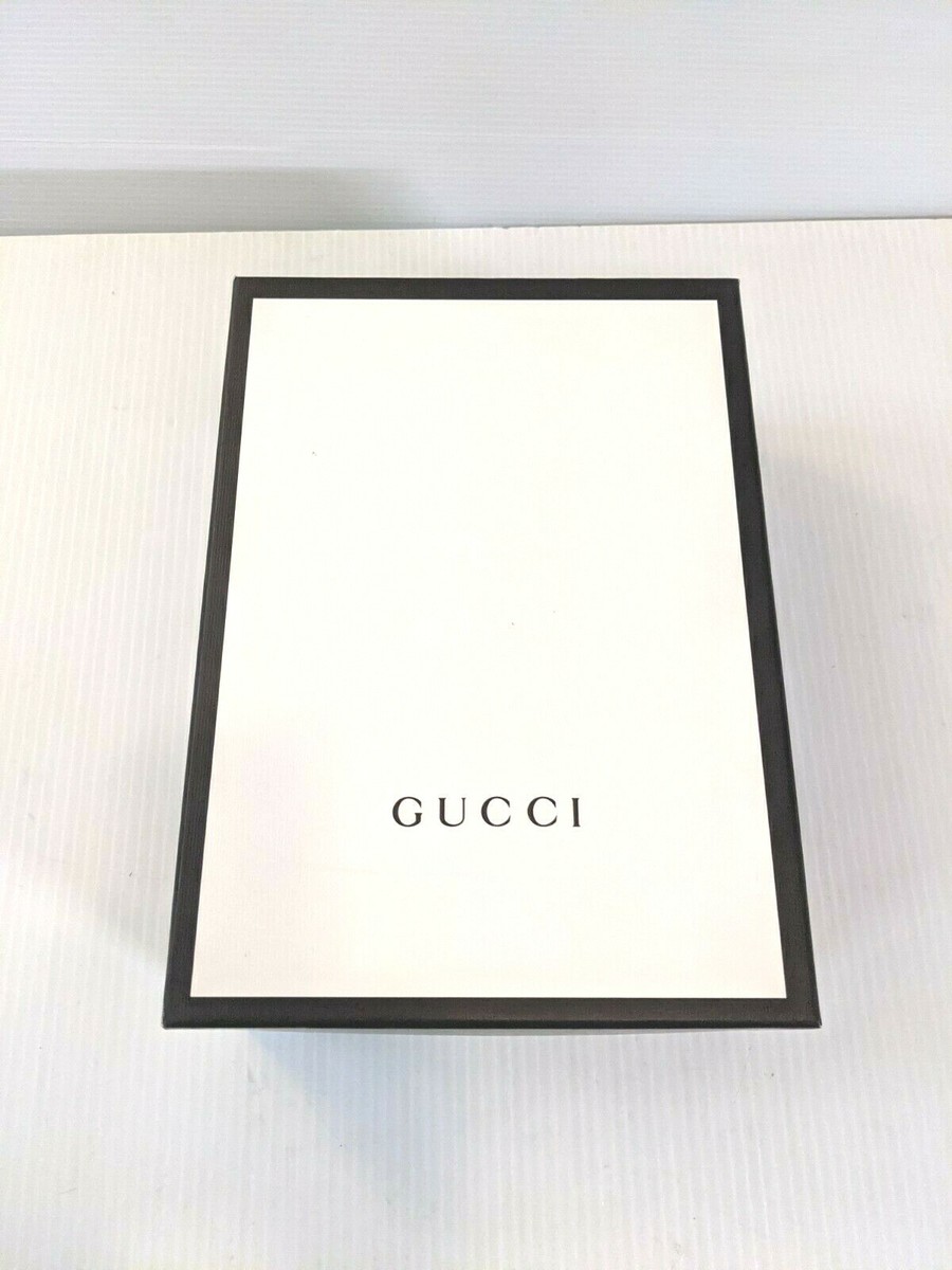 NEW Authentic Gucci Black & White Shoe/Gift Box - multiple sizes