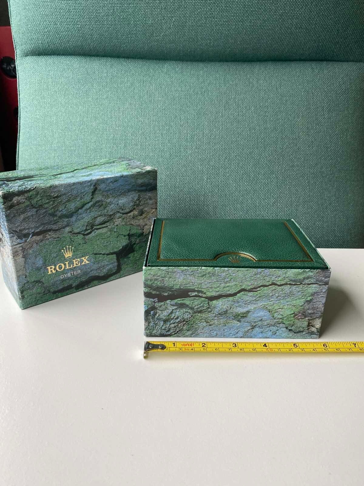 Rolex Watch Box with Outer Box. Genuine Rare Vintage 64.00.01. Excellent cond. eBay