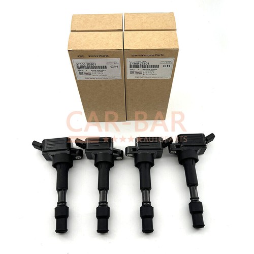 4X Ignition Coil for Hyundai Sonata Elantra Forte Kia Forte 2.0L 27300-2E601